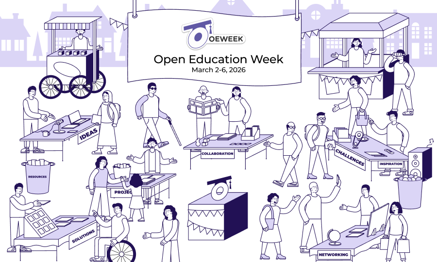Open Education Week banner