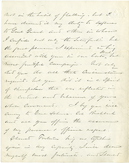 letter from W.T. Sherman to Oliver Otis Howard, December 18, 1863, page 2