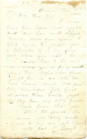letter from Rowland Howard to Dear Bro. Otis, June 3, 1862, page 1