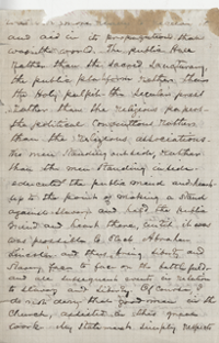 letter from Frederick Douglass to Oliver Otis Howard, July 13, 1870, page 2