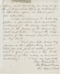 letter from Wm Oland Bourne to Oliver Otis Howard, November 21, 1865, page 3