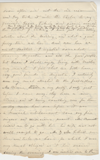 letter from Lizzie Howard to Oliver Otis Howard, November 27, 1864, page 3