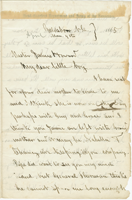 letter from Oliver Otis Howard to James Howard, April 9, 1865, page 1
