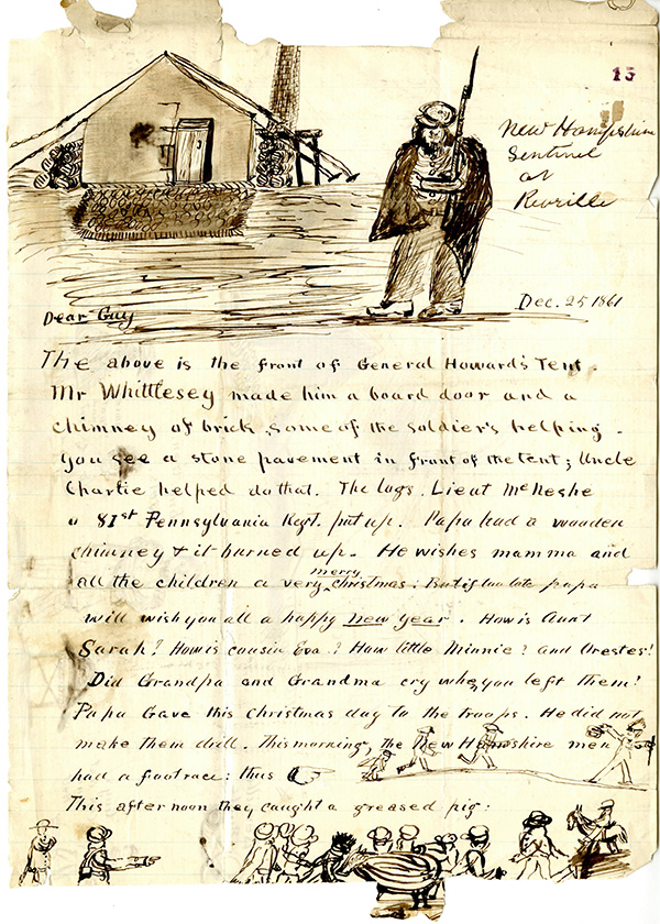 Sample Page From Oliver Otis Howard Papers