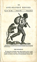 The Runaway, The Anti-Slavery Standard, III/7 (1837 July), p. 1