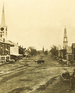 Maine Street, Brunswick, 1864