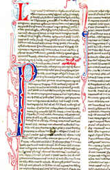 Pocket Bible (fragment) 13th century