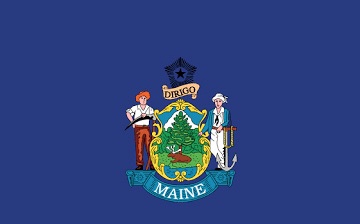 The Maine flag